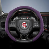 Premium Suede Steering Wheel Cover for Fiat Models