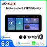 Motorcycle GPS Screen 6.3in Wireless CarPlay Monitor