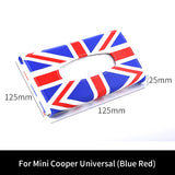 Leather Sun Visor Tissue Box Organizer for Universal Car