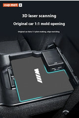 For BYD SeaLion 07 EV Car Cup Mat Center Console Storage Box Pad Door Groove Liner Custom Interior Accessories Car Interior A