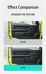 Carbon Fiber Door Handle Covers for Suzuki Jimny