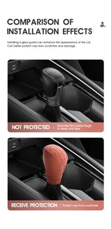Car Silicone Gear Shift Knob Cover For Accord / Civic / Crider Anti-Slip Lever Shifter Boot Interior Premium Tuning Accessori