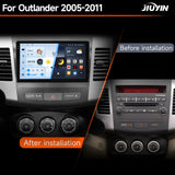 9-Inch Android 14 Head Unit for Mitsubishi Outlander 2006-2011 Android Head Unit JIUYIN