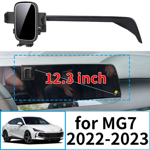 Wireless Charging Phone Mount for MG7 2022–2023 Car Phone Holder CATUSIKI