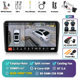2K QLED Android 15 Multimedia Head Unit for Audi A3 2003–2013