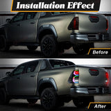 RGB APP Control Tail Lights Toyota Hilux 2015-2024 Car Interior Accessory MAGIC COLORM