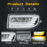 LED Fog Light DRL Turn Signal for Toyota LC100 LED Ambient Light MAGIC COLORM