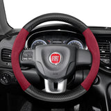 Suede Carbon Fiber Wheel Cover for Fiat