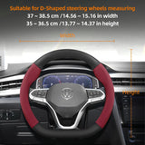 Matte Carbon Fiber Wheel Cover for VW Golf