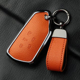 Leather Car Key Case Cover for Volkswagen Golf 8 MK8