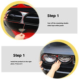 Headlight Cover Trim for Dodge Challenger 2009-2014 Car Interior Accessory HEBE