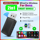 Wireless CarPlay Android Auto Dongle for Mercedes-Benz Models CarPlay Adapter OEM