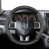 Suede Carbon Fiber Cover for Dodge Ram Car Interior Accessory Hocasen