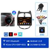 9-inch Android Multimedia Player for Peugeot 206 2000–2008
