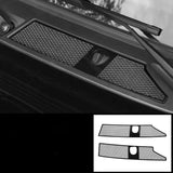 For Jetour Traveller T2 Insect Screen Car Hood Air Intake Vent Cover Water Channel Protection Car Body Part OEM Black Titaniu