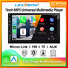 7 Inch Touchscreen Multimedia Player with CarPlay and Android Auto