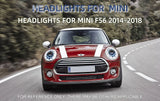 LED Headlights for MINI Cooper F55 F56 F57 2014-2022 Car Interior Accessory Vland