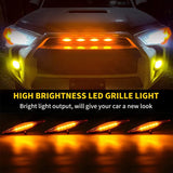 4Pc Grille Light Kit for Toyota 4Runner TRD Pro