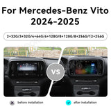 13.1-inch Android 15 Stereo Navigation for Mercedes Benz Vito Android Head Unit Aotsr