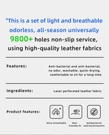Universal Breathable PU Leather Car Seat Cushion Pad Car Interior Accessory OEM