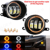 Angel Eye Fog Light Assembly for Toyota Highlander Car Interior Accessory MAGIC COLORM