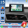 Android 15 Navigation System with CarPlay for Audi Q3 2011–2018
