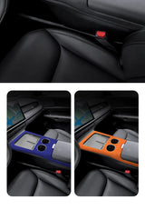 Suede Center Console Gear Shift Panel Protector