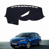 Anti-Slip Dashboard Sunshade Mat for Ford Focus RS 2015–2018 Dashboard Mat CATUSIKI