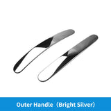 Stainless Steel Door Handle Covers for Smart Fortwo