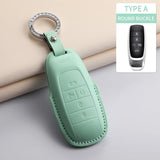 PU Car Key Case Cover for Aion S V Y Lx Gm8 Ga6 Sgs7 Gs5 J14 J16 Leather Car Key Accessory
