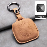 Car Key Cover For Zeekr 001 Leather Car Key protective cover For Zeekr 001 X 2021 2022 2023