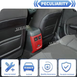 Interior Trim Cover Red Carbon Fiber for Chrysler 300C Car Interior Accessory HEBE