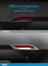 Rear Fog Light Cover Chrome for Smart 453 Car Interior Accessory GMUNI