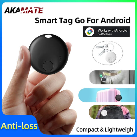 Bluetooth GPS Tracker Tag for Android Find My Device Car Interior Accessory AKAMATE
