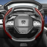 Carbon Fiber Wheel Cover for Peugeot 208 2008 3008 5008