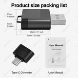 Wireless CarPlay Adapter 2in1 for VW Toyota Audi Benz CarPlay Adapter AKAMATE