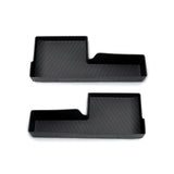 for Toyota Alphard Verfire 40 Series 2023 2024 Underseat Storage Box TPE Car Second Row Seat Lower Tray Organizer Accessories