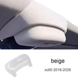 Roof Sunglasses Glasses Holder for Volvo XC60 S90 Car Interior Accessory LINGLUYANG xc60 beige