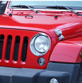Chrome Interior Trim Kit for Jeep Wrangler JK 12-17