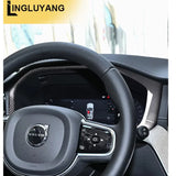 Center Console Silver Trim Frame for Volvo S60 Car Interior Accessory LINGLUYANG