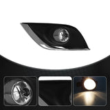 LED Fog Lights with Chrome Cover for Nissan Sunny 2014-2018 Car Interior Accessory MAGIC COLORM