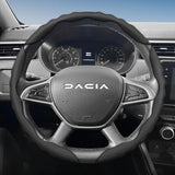 Breathable Wave-Shaped Steering Wheel Cover for Dacia