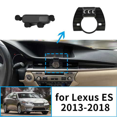 Wireless Charging Phone Mount for Lexus ES 300h 350 2013–2018 Car Phone Holder CATUSIKI