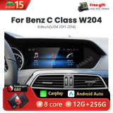 Android 15 Multimedia Head Unit for Mercedes-Benz C-Class W204 Android Head Unit RSNAVI