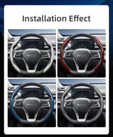 BYD Carbon Fiber Texture Quick-Release Wheel Cover