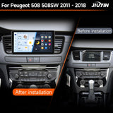 Android 13 Multimedia Touch Screen for Peugeot 508 2011–2018 Android Head Unit JIUYIN