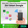 Wireless CarPlay and Android Auto 2-in-1 Adapter for Universal