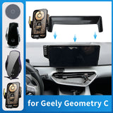 Wireless Charging Phone Holder for Geely Geometry C Car Phone Holder CATUSIKI
