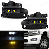 LED Fog Lamps DRL for Dodge Ram 2500 3500 2019-2024 Car Interior Accessory MAGIC COLORM