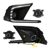 Fog Lights DRL Bumper Cover for Honda Civic 2021-2024 LED Ambient Light MAGIC COLORM